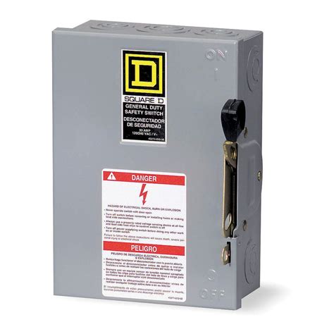 Eaton Safety Switch, 1 NEMA Enclosure Type, 60 Amps AC, 15 